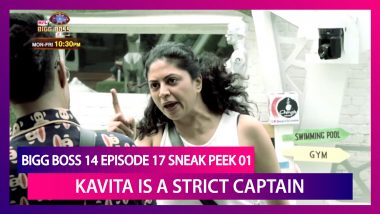 Bigg Boss 14 Episode 17 Sneak Peek 01 | Oct 26 2020: Kavita Is a Super Strict Captain