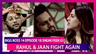 Bigg Boss 14 Episode 18 Sneak Peek 01 | Oct 27 2020: Rahul And Jaan's Fight Continue