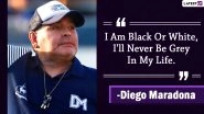 Diego Maradona Quotes With HD Images: 10 Powerful Sayings by the Argentine Football Great on Success and Life to Celebrate His 60th Birthday