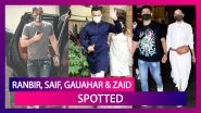 Ranbir Kapoor Snapped At YRF Studios Wearing A Quirky Mask; Saif Ali Khan Nails The Kurta Pyjama Look; Gauahar Khan, Zaid Darbar, Anil Kapoor & Yami Gautam Spotted