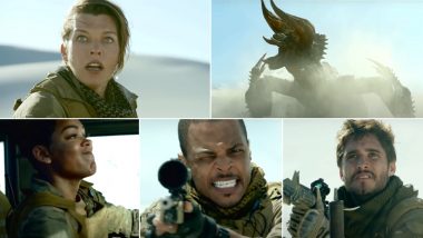 Monster Hunter Teaser: No Tony Jaa, But Milla Jovovich Looks Cool Shooting Guns At Beastly Creatures (Watch Video)