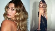 Hailey Bieber's Sexy Leather Dress Looks Like a Knotty Affair! (View Pics)