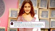 Naagin 5 Actress Surbhi Chandna Tests Negative For COVID-19, Thanks Fans For Strength (View Tweet)