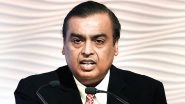 Mukesh Ambani Wants India To Become A Digital Society, Reliance Industries Chairman Wishes to Boost India's Education System And Transform Energy Sector