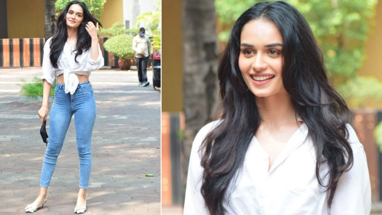 Prithviraj: Manushi Chhillar Spotted at YRF Studio For Script Reading of Akshay Kumar Starrer