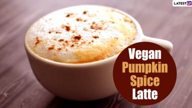 How to Make Vegan Pumpkin Spice Latte at Home? Chuck Dairy! Celebrate Fall 2020 with the Vegan Version of PSL If You Are on a Plant-Based Diet