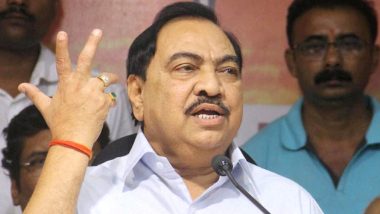 Eknath Khadse Resigns From BJP, to Join NCP on October 23