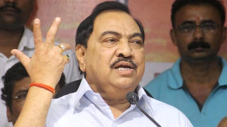 Eknath Khadse Resigns From BJP, to Join NCP on October 23