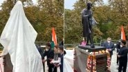 Gandhi Jayanti 2020: Bronze Statue of Mahatma Gandhi Inaugurated in Ukraine on 151st Birth Anniversary
