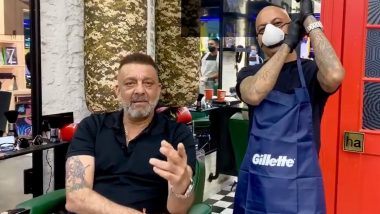 Sanjay Dutt Says ‘Will Beat Cancer and Resume KGF 2 Shoot and Shamshera Dubbing Soon’ (Watch Video)