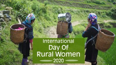 International Day of Rural Women 2020 Wishes, Messages and Images Take Over Social Media As Netizens Celebrate the Day to Create Awareness of Women and Their Role in Rural Development