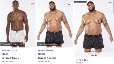 Rihanna's Men's Collection of Savage X Fenty Is for EVERYBODY! Badgirl RiRi Goes for Plus-Sized Male Models with Dad Bods on Her Site, and Twitter Is in LOVE