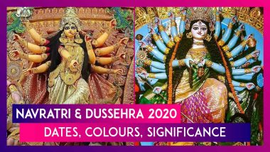 Navratri And Dussehra 2020: Dates, Colours To Wear During The Nine-Day Festival & Its Significance