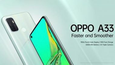 Oppo A33 With Snapdragon 460 SoC & Triple Rear Cameras Launched; Priced in India at Rs 11,990