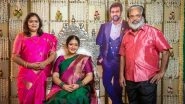 Chiranjeevi Sarja&rsquo;s Wife Meghana Raj Shares Pics From Her Baby Shower Ceremony And The Late Actor&rsquo;s Large Cut-Out Next To Her Is Unmissable