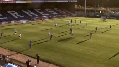 Artificial Intelligence Cameras Follow Referee's BALD HEAD Mistaking it For Football at a Scottish Soccer Game & Fans Cannot Stop ROFLing! (Watch Funny Video)