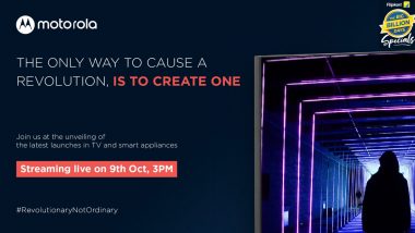 Motorola Smart TV & Appliances Launching Today in India, Watch LIVE Streaming Here
