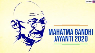 Happy Gandhi Jayanti 2020 Images and HD Wallpapers for Free Download Online: WhatsApp Stickers, Facebook Messages and GIFs to Celebrate 151st Birth Anniversary of Mahatma Gandhi