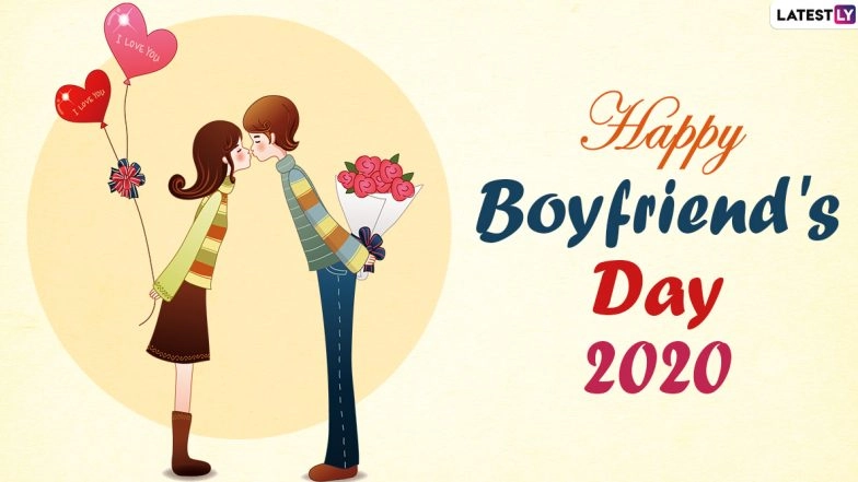 Happy Boyfriend’s Day 2020 HD Images and Wallpapers for Free Download Online: Wish Your Beau With Boyfriend’s Day WhatsApp Stickers, Facebook Messages and Greetings