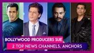 Bollywood Unites; Salman Khan, Aamir Khan & Top Producers Sue Republic TV, Times Now & Their Anchors For Calling Them &lsquo;Druggies&rsquo;, &lsquo;Scum&rsquo;