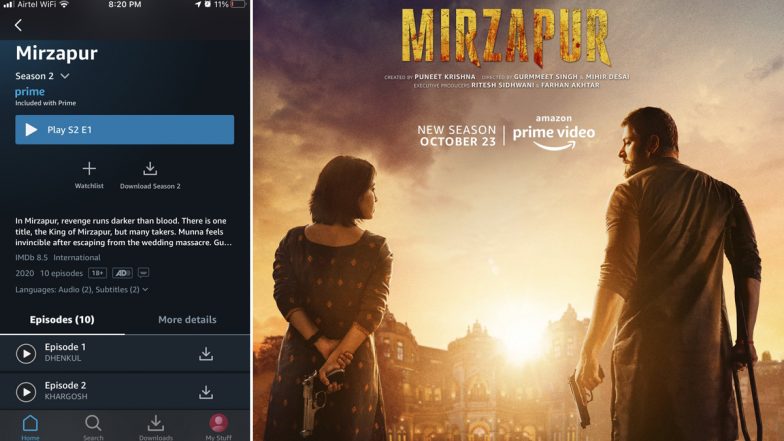 Mirzapur 2: Amazon Prime Video Surprises Fans, Drops The Whole Second Season Before It's Original Date