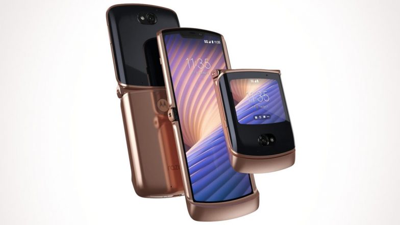Motorola Razr 5G Foldable Smartphone Launched in India at Rs 1.25 Lakh; Check Online Sale, Features, Variants & Specifications