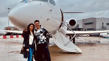 Bell Bottom: Akshay Kumar, Vaani Kapoor Fly Back Home After Wrapping Up the Shoot of Their Espionage-Thriller (See Pic)