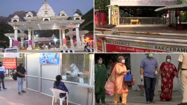 Navratri 2020: From COVID-19 Testing to E-Darshans, Here is How Temples in India are Gearing-Up for Festive Season Rush Amid The Pandemic