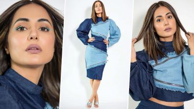 Yo or Hell No? Hina Khan's Denim Separates by MellowDrama for Bigg Boss 14