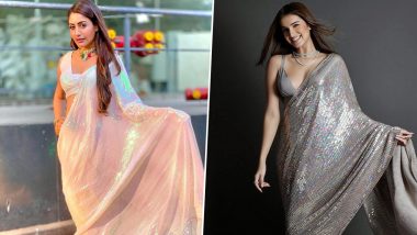 Naagin 5: Surbhi Chandna's Latest Look Feels Like A Rip-Off of Tara Sutaria's Show-Stealer Diwali 2019 Manish Malhotra Saree, Is It A Hit or Miss? Vote Now