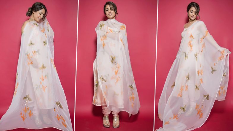 Hina Khan's New Look in Bigg Boss 14  Can be Described in Three Words - White, Wow and Wonderful (View Pics)