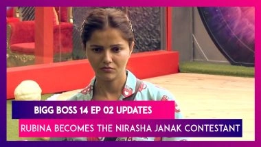 Bigg Boss 14 Episode 02 Updates | Oct 5 2020: Rubina Becomes The 'Nirasha Janak' Contestant