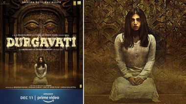 Durgavati: Bhumi Pednekar’s Horror-Thriller to Release on December 11 on Amazon Prime Video, Check Out Spooky First Poster Here!