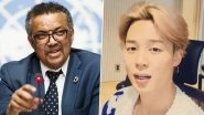 BTS Band Member Jimin Breaks Down COVID-19 Rules For Kids, WHO Boss Tedros Adhanom Ghebreyesus Approves (Watch Video)