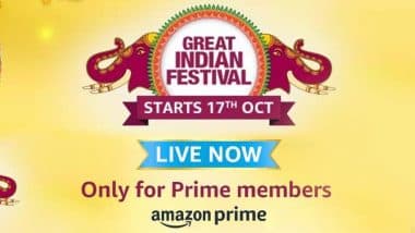 Amazon Great Indian Festival Sale 2020: HDFC Bank Partners With Amazon, Will Offer 10% Instant Discount From October 16 to 23