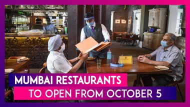 Mumbai Restaurants To Open From October 5 After Months Of Lockdown As COVID-19 Cases In Maharashtra Cross The 14 Lakh Mark