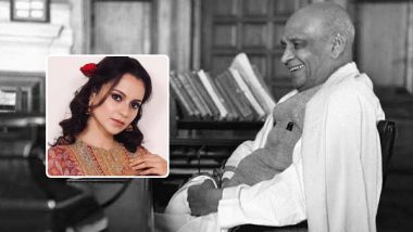 Sardar Vallabhbhai Patel Birth Anniversary: Kangana Ranaut Pays Tribute to the Iron Man of India, Says ‘He Sacrificed His PM Post for Nehru’