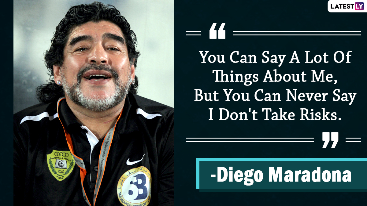 Diego Maradona Quotes With HD Images 10 Powerful Sayings By The Diego Maradona Quotes With HD Images 10 Powerful Sayings By The