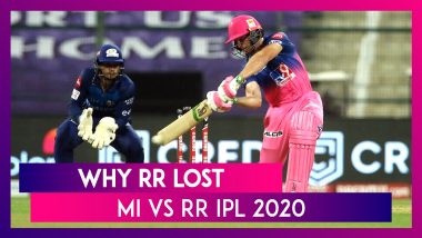 Mumbai vs Rajasthan IPL 2020: 3 Reasons Why Rajasthan Lost To Mumbai