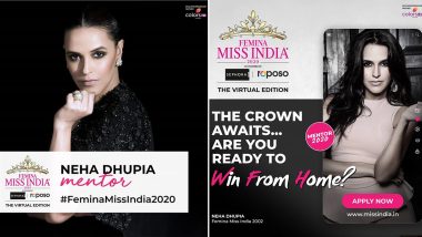 Miss India 2020 To Go Digital, Neha Dhupia To Mentor Contestants (View Post)