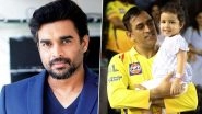 R Madhavan Lauds Police for Detaining the Teen Who Threatened MS Dhoni&rsquo;s Daughter Ziva on Social Media (Read Tweet)