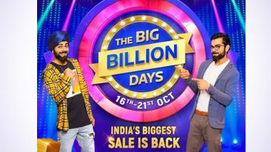 Flipkart Big Billion Days Sale 2020 to Start From October 16, 2020; Over 200 Special Edition Products to Be Unveiled