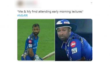 Krunal Pandya's Facial Expression Funny Memes and Jokes: Mumbai Indians  All-Rounder Goes Viral & Gets Compared to Kieron Pollard At The RR Clash!  Check Out Hilarious Posts | 👍 LatestLY