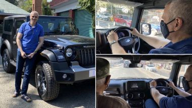 Omar Abdullah All Praise For Mahindra Thar, Shares Pics While Driving With Farooq Abdullah; Anand Mahindra Calls It 'Enormous Compliment'