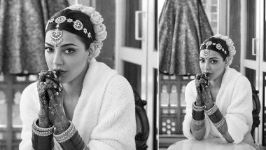 Kajal Aggarwal Shares a Glimpse of her Bridal Avatar and it is All Things Stunning (View Pic)