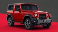 2020 Mahindra Thar Launching Today in India; Watch LIVE Streaming of Iconic SUV's Launch Event