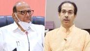Temple Re-Opening in Maharashtra: Sharad Pawar Backs CM Uddhav Thackeray in War of Words Against Governor Bhagat Singh Koshyari