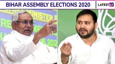 Bihar Assembly Elections 2020 Times Now-C Voter Opinion Poll: JDU-BJP to Retain Power, Chirag Paswan's LJP Not to Play Kingmaker