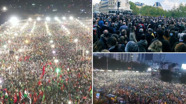 Paris, Bangkok, Karachi See Sea Of Protesters as Thousands Defy COVID-19 Fears to Hit The Streets