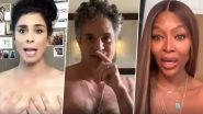 Naked Ballot: Nude Amy Schumer, Mark Ruffalo, Tiffany Haddish, Chris Rock & Naomi Campbell Amongst Other Hollywood Celebs Explain the Critical Law Related to Mail-in Votes